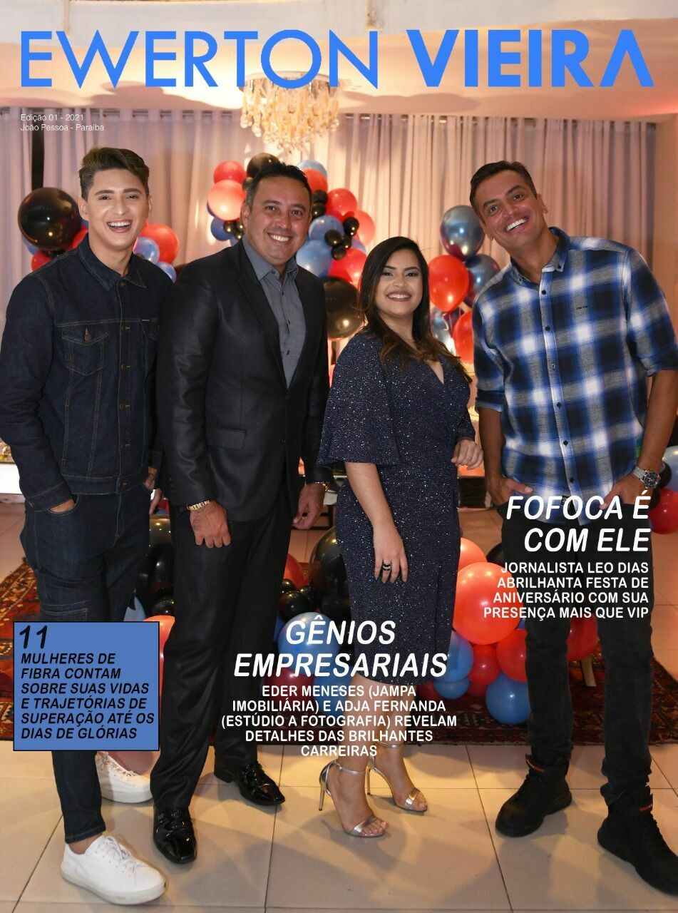 Foto Revista Ewerton Vieira - Gênios Empresariais - Imagem 0