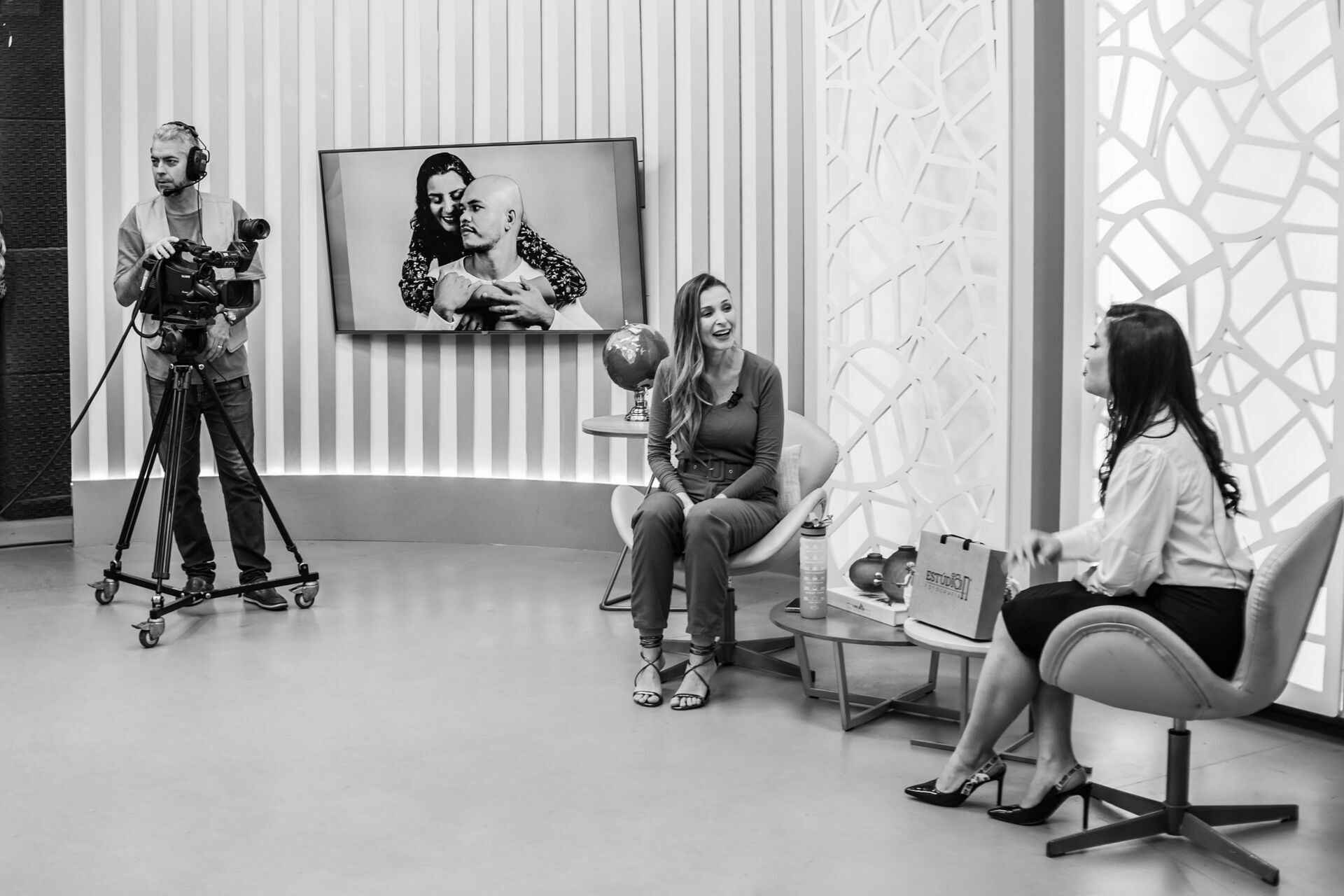 Foto Programa Com Você - TV Tambaú - Marcelle Mosso Foto Programa Com Você - TV Tambaú - Marcelle Mosso - Imagem 0