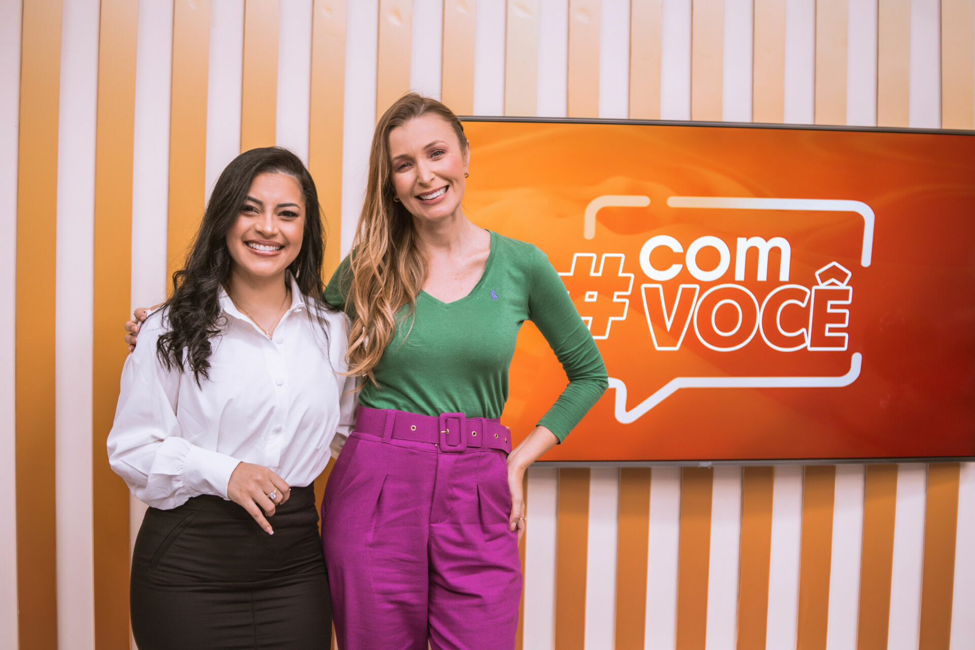 Foto Programa Com Você - TV Tambaú - Marcelle Mosso Foto Programa Com Você - TV Tambaú - Marcelle Mosso - Imagem 12